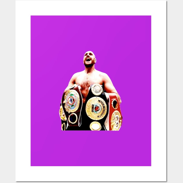 Tyson Fight Sport Wall Art by midel